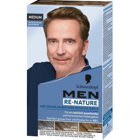 Schwarzkopf Re-Nature Men Haarcoloration Medium
