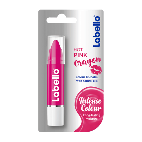 Labello Crayon Hot Pink Lipstick 3 g / 3.3 ml