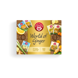 Teekanne World of Ginger Collection 6x5 Teebeutel