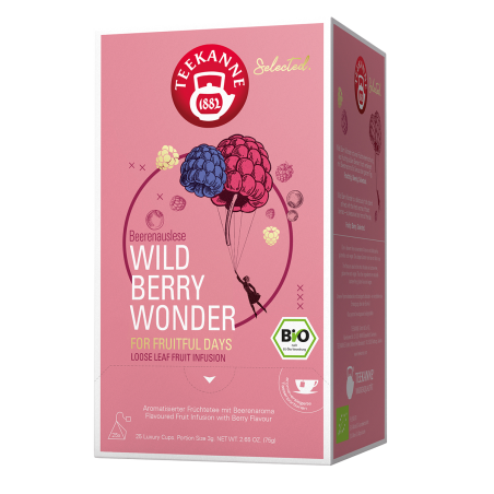 Teekanne Selected Wild Berry Wonder 25 Teebeutel