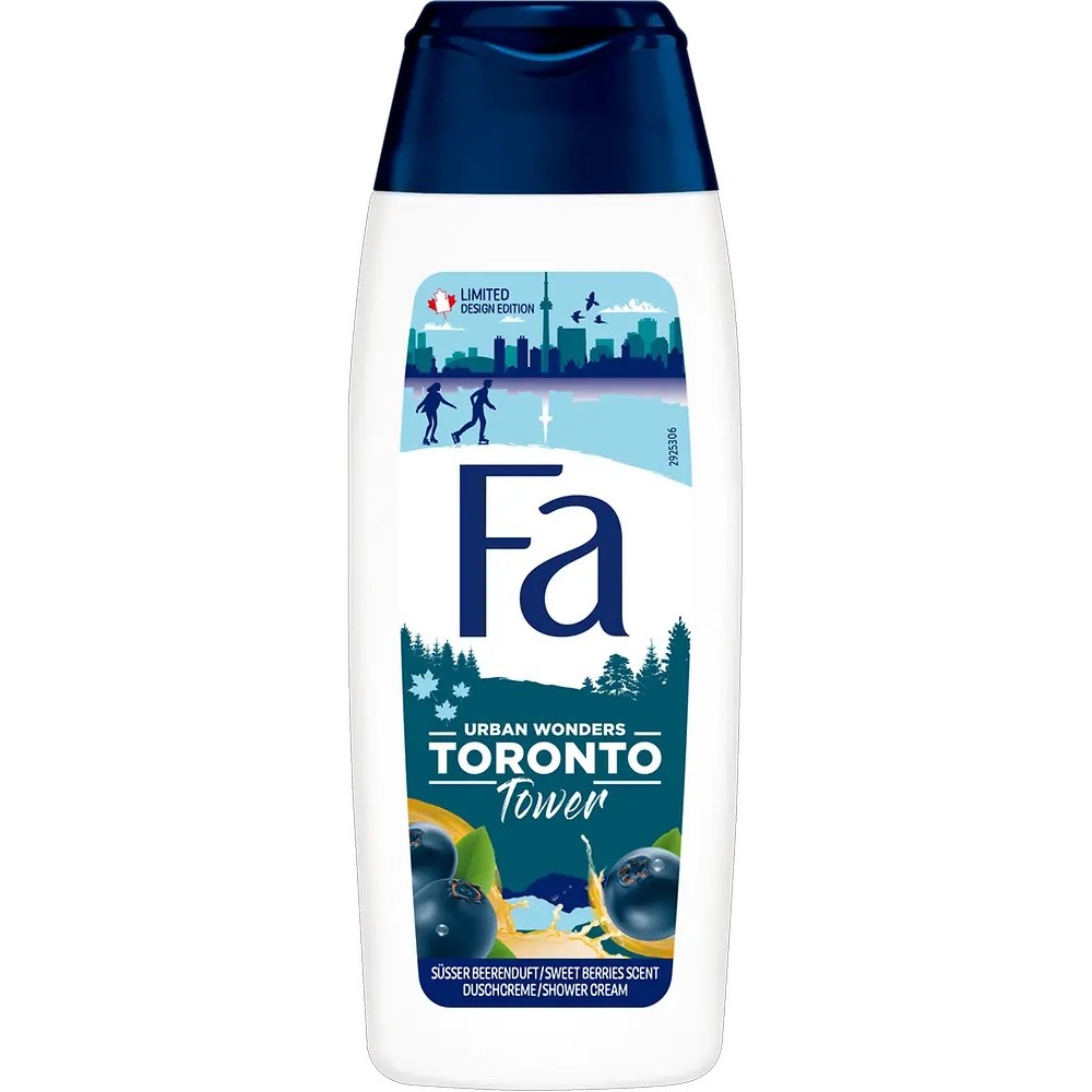 Fa Urban Wonders Shower Cream 250 ml / 8.4 fl oz