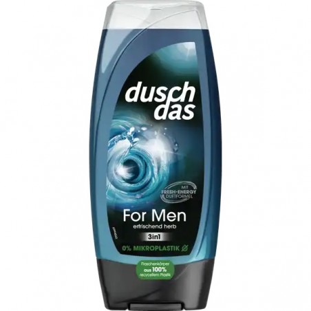 duschdas For Men 2-in-1 Shower Gel & Shampoo 225 ml / 7.5 fl oz