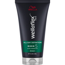 Wella Wellaflex Men All-Day Definition Styling Gel 150 ml / 5.0 fl oz