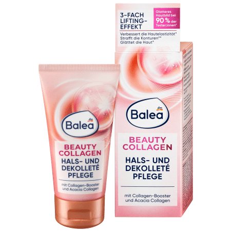 Balea Beauty Kollagen Hals- und Dekolletépflege 50 ml / 1,69 fl oz