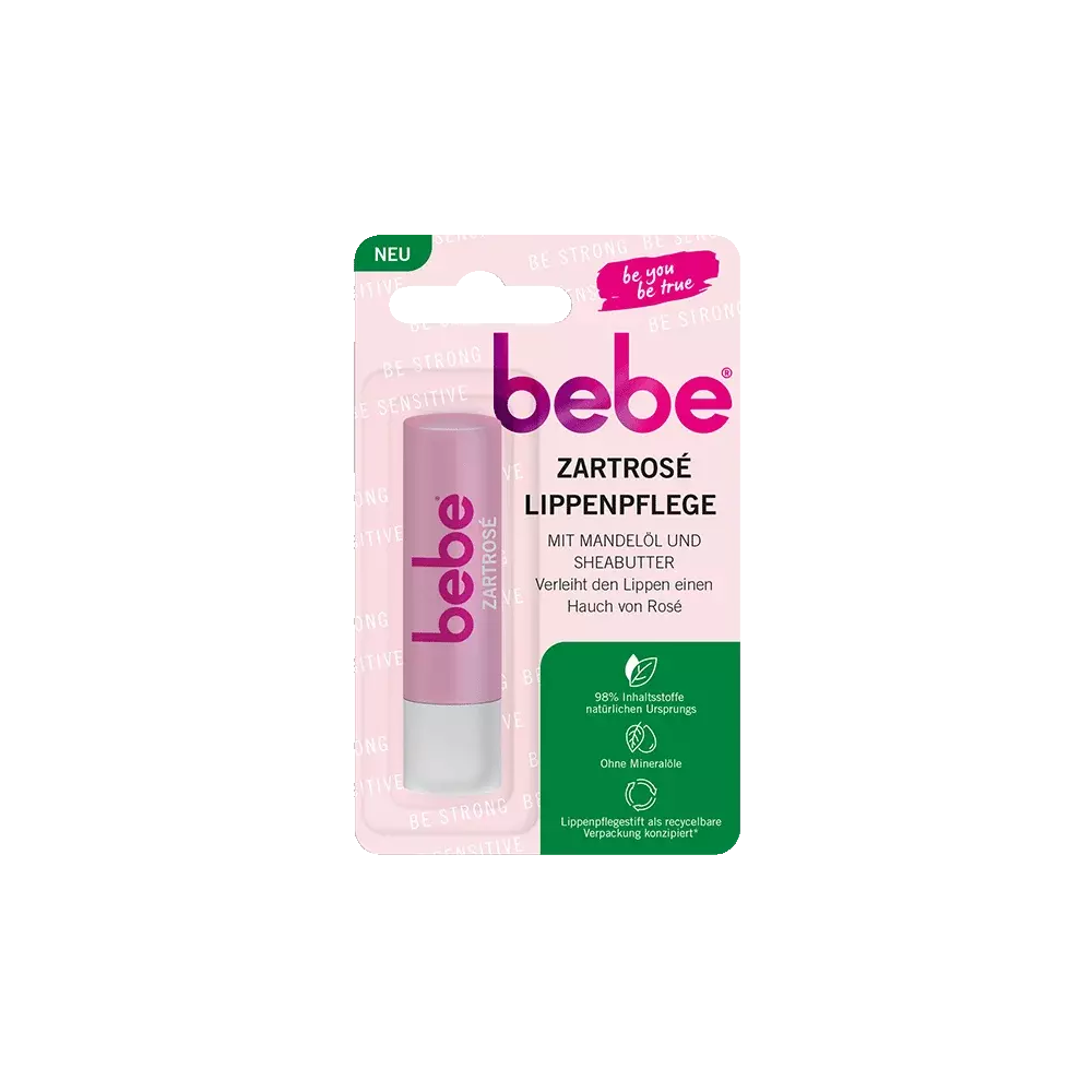 Bebe Zart-rose / Lippenbalsam mit zarter Rose 4,9 g
