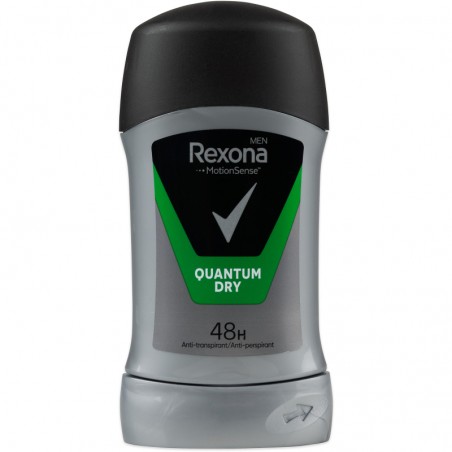 Rexona Men Quantum Dry Antiperspirant-Stick 50 ml / 1,6 oz