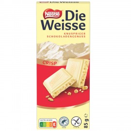 Nestlé Die Weiße Knusprige Schokolade 85 g