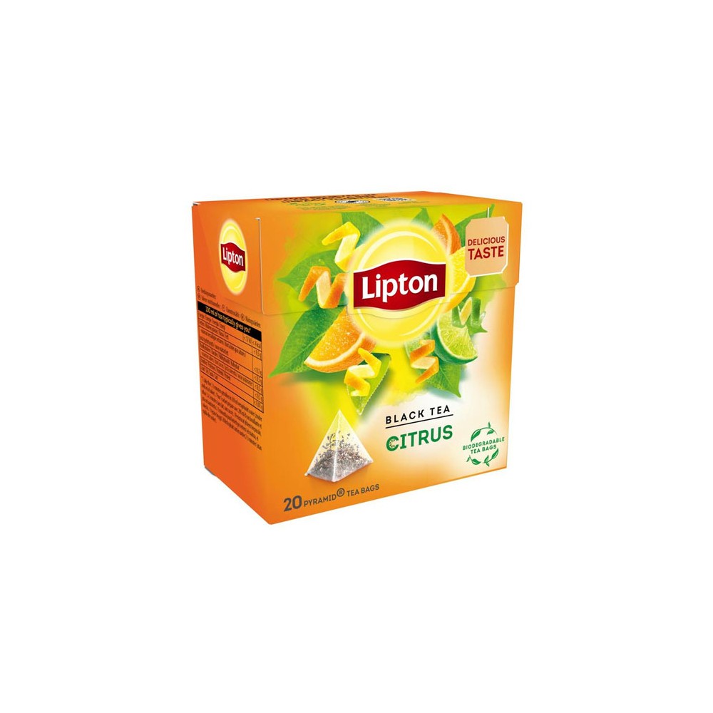 Lipton Schwarzer Tee Zitrus