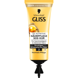Schwarzkopf GLISS Oil Nutritive SOS Hair Treatment 15 ml / 0.5 fl oz