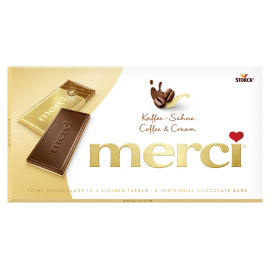 Storck Merci Kaffee & Sahne Schokolade 100 g