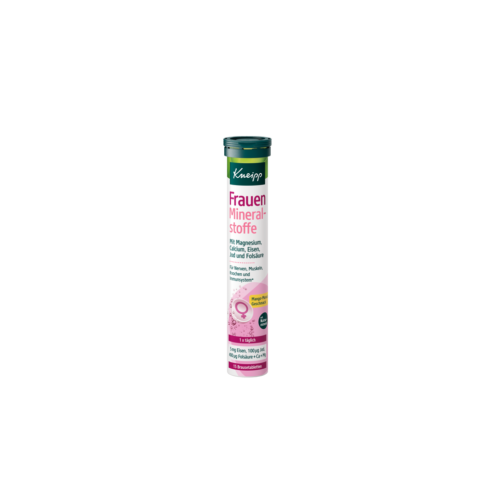 Kneipp Women Minerals Effervescent Tablets 15 pcs 94 g