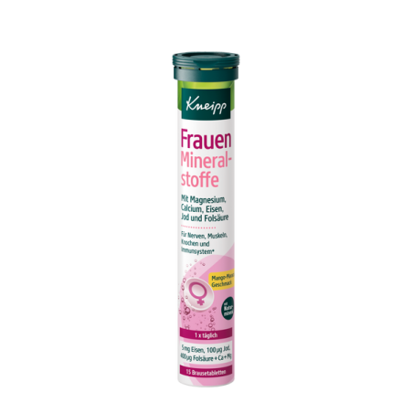 Kneipp Women Minerals Effervescent Tablets 15 pcs 94 g