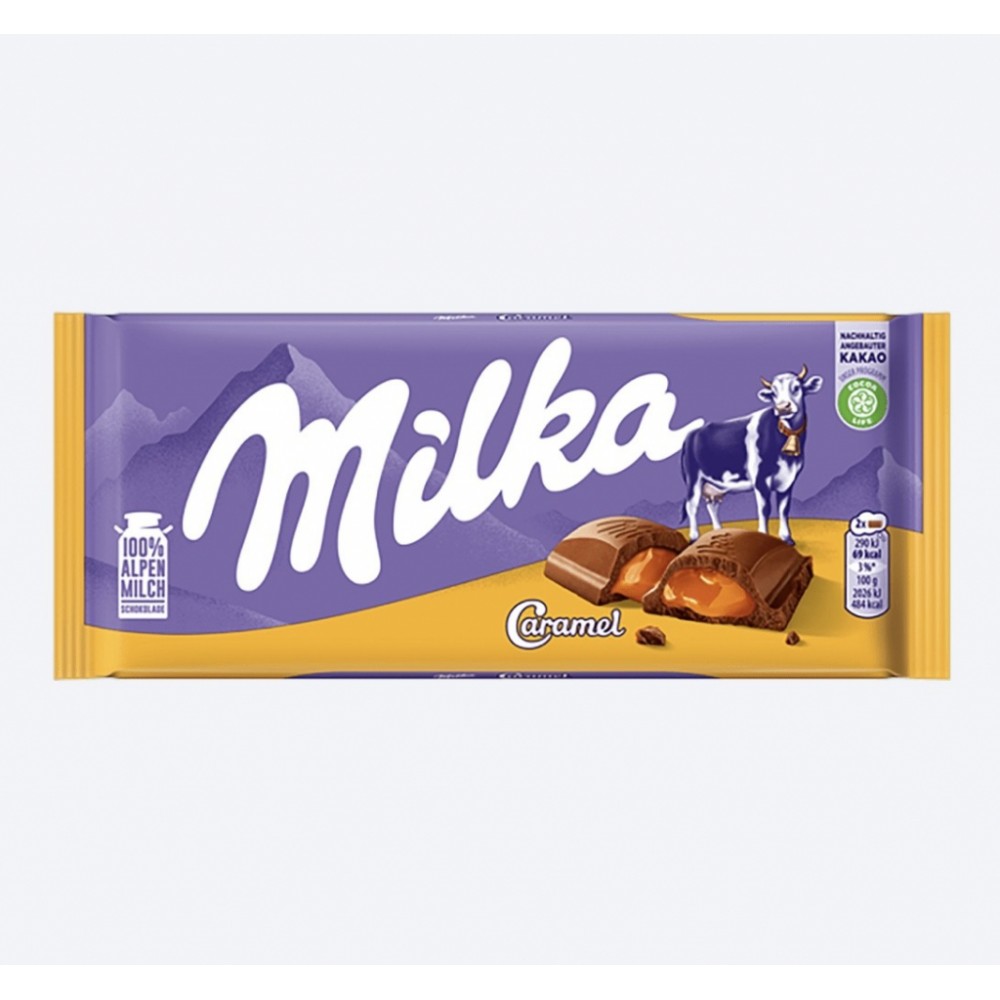 Milka Karamell-Schokolade 100 g / 3,4 oz