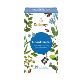 Dallmayr Alpine Herbs 20 pyramid bags