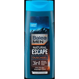 Balea MEN Natural Escape Shower Gel 300 ml / 10 fl oz