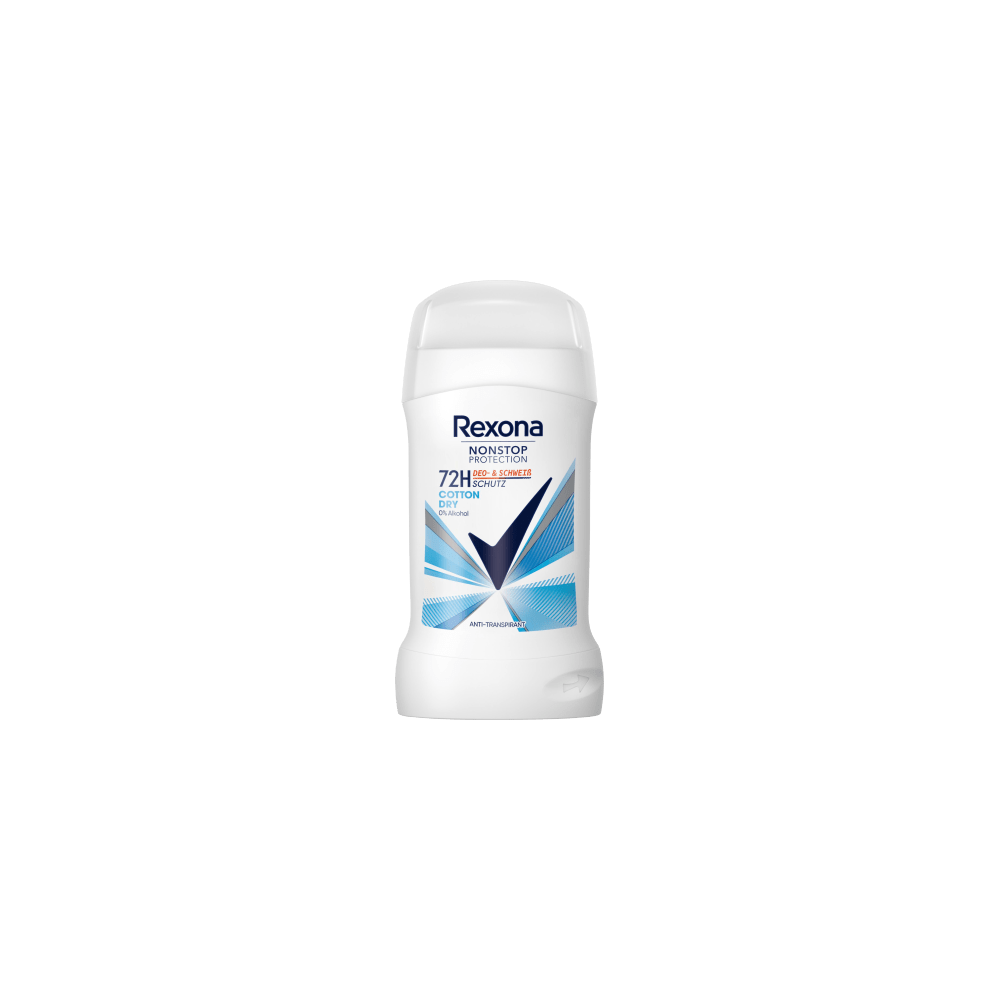Rexona Nonstop Protection Cotton Dry Anti-Perspirant Stick 50 ml / 1.7 fl oz