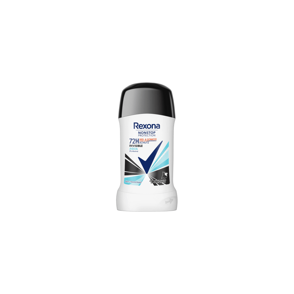 Rexona Nonstop Protection Invisible Aqua Anti-Perspirant Stick 50 ml / 1.7 fl oz
