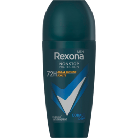 Rexona Men Nonstop Protection Cobalt Dry Anti-Perspirant Roll-on 50 ml / 1.7 fl oz