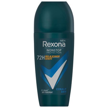 Rexona Men Nonstop Protection Cobalt Dry Anti-Perspirant Roll-on 50 ml / 1.7 fl oz