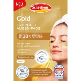 Schaebens Hydrogel-Augenpads Gold (1 Paar) 2 Stück