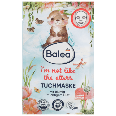Balea Ich bin nicht wie die Otter Tuchmaske