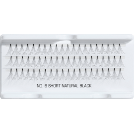ARTDECO False Eyelashes Permanent Individual Lashes 6 Short Natural Black
