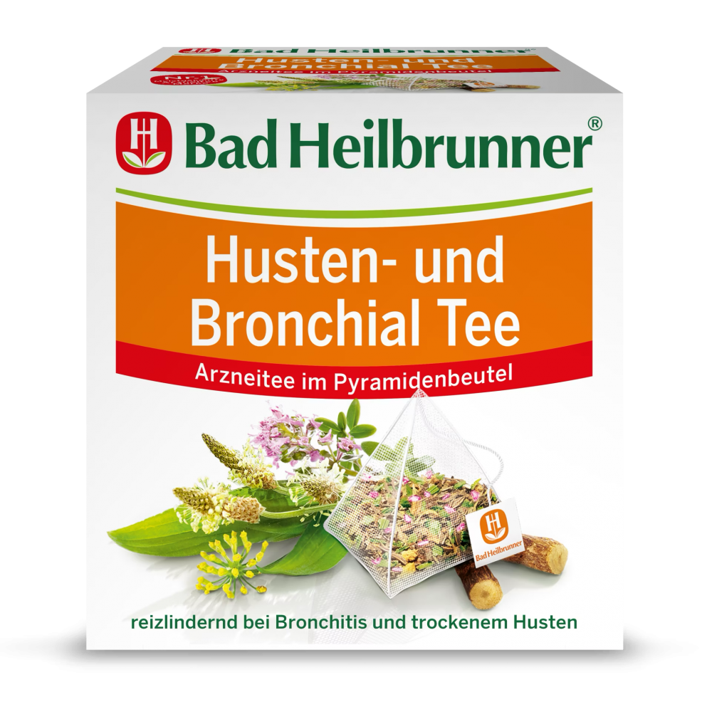 Bad Heilbrunner Husten- und Bronchial 15 Teebeutel