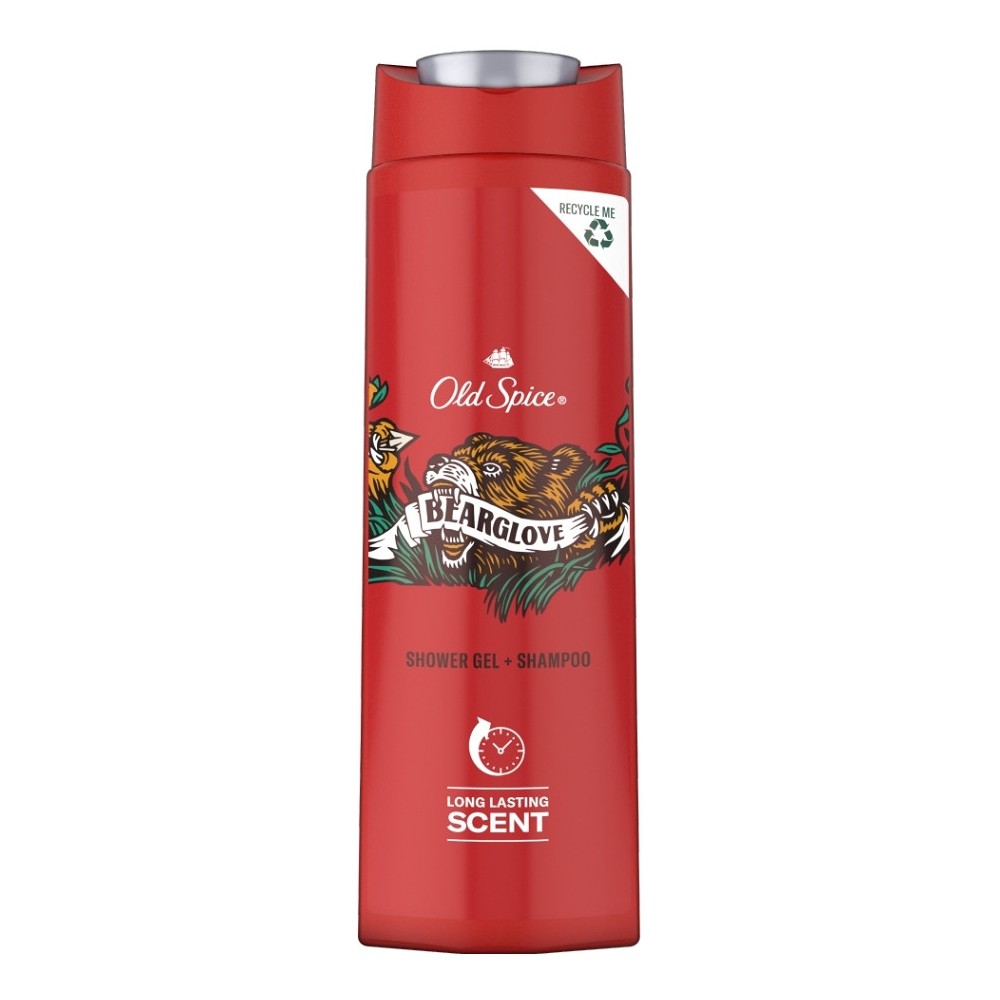 Old Spice Bearglove Duschgel + Shampoo 250 ml / 8,4 fl oz