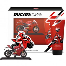 Ducati Corse Shampoo & Shower Gel 200 ml / 6.8 fl oz + Minimoto Gift Set