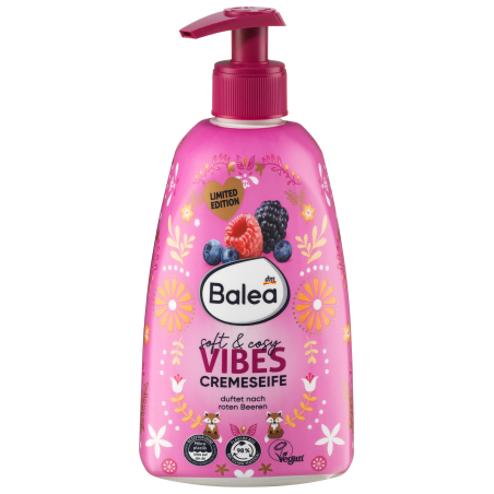 Balea Soft & Cozy Vibes Cream Soap 500 ml / 16.7 fl oz