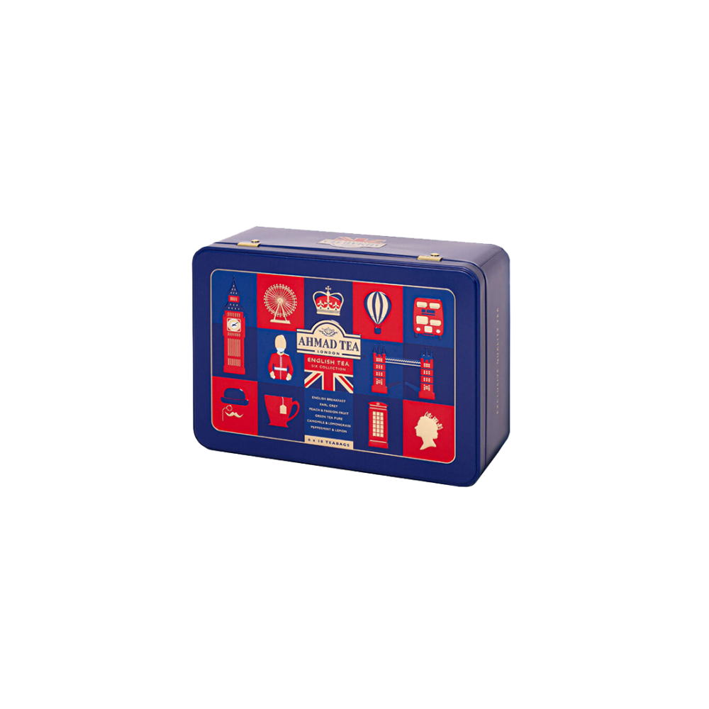 Ahmad Tea English Tea Six Collection 60 alu foil bags