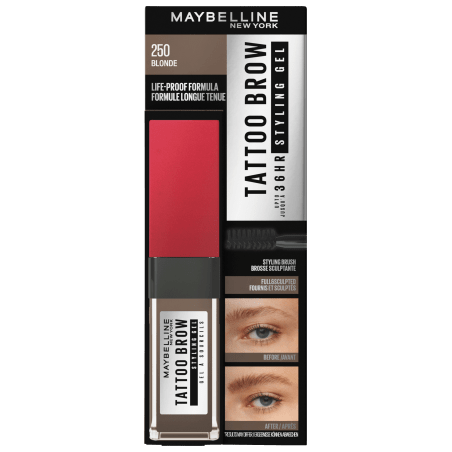 Maybelline New York Tattoo Brow 36h Styling Gel 250 Blonde 6 ml / 0.20 fl oz