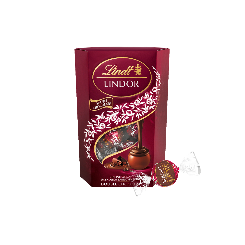 Lindt Lindor Double Chocolate 200 g