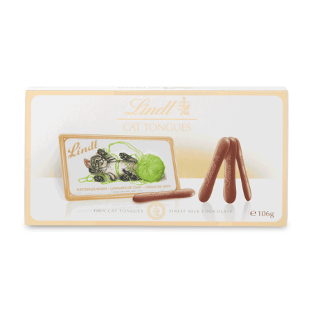 Lindt Cat Tongues 106 g / 3.7 oz