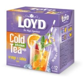 Loyd Cold Tea Orange & Sage 12 tea bags