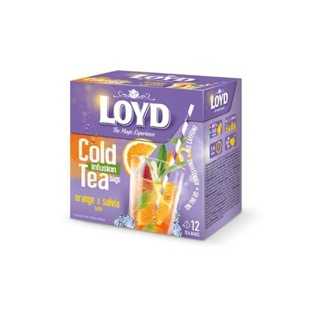 Loyd Cold Tea Orange & Sage 12 tea bags