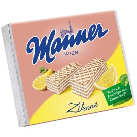 Manner Lemon Cream filled Wafers 75 g