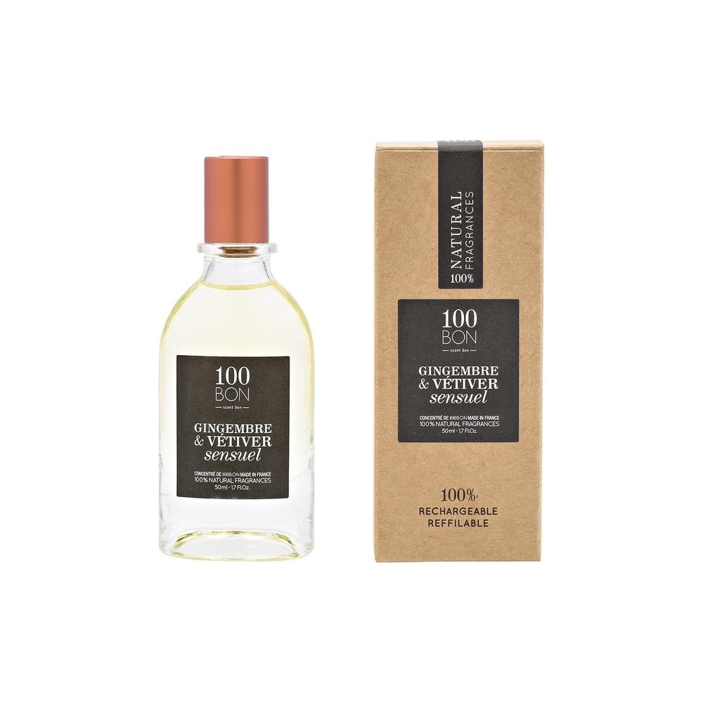 100 Bon Gingembre & Vetiver Sensuel Eau de Parfum Concentre 50 ml / 1.69 fl oz