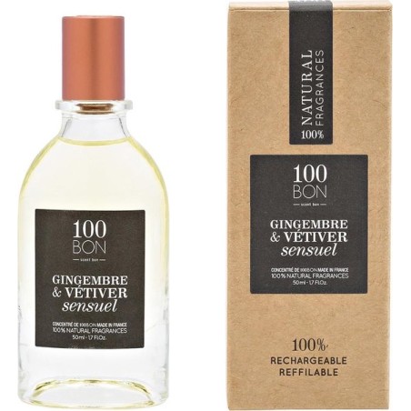 100 Bon Gingembre & Vetiver Sensuel Eau de Parfum Concentre 50 ml / 1.69 fl oz