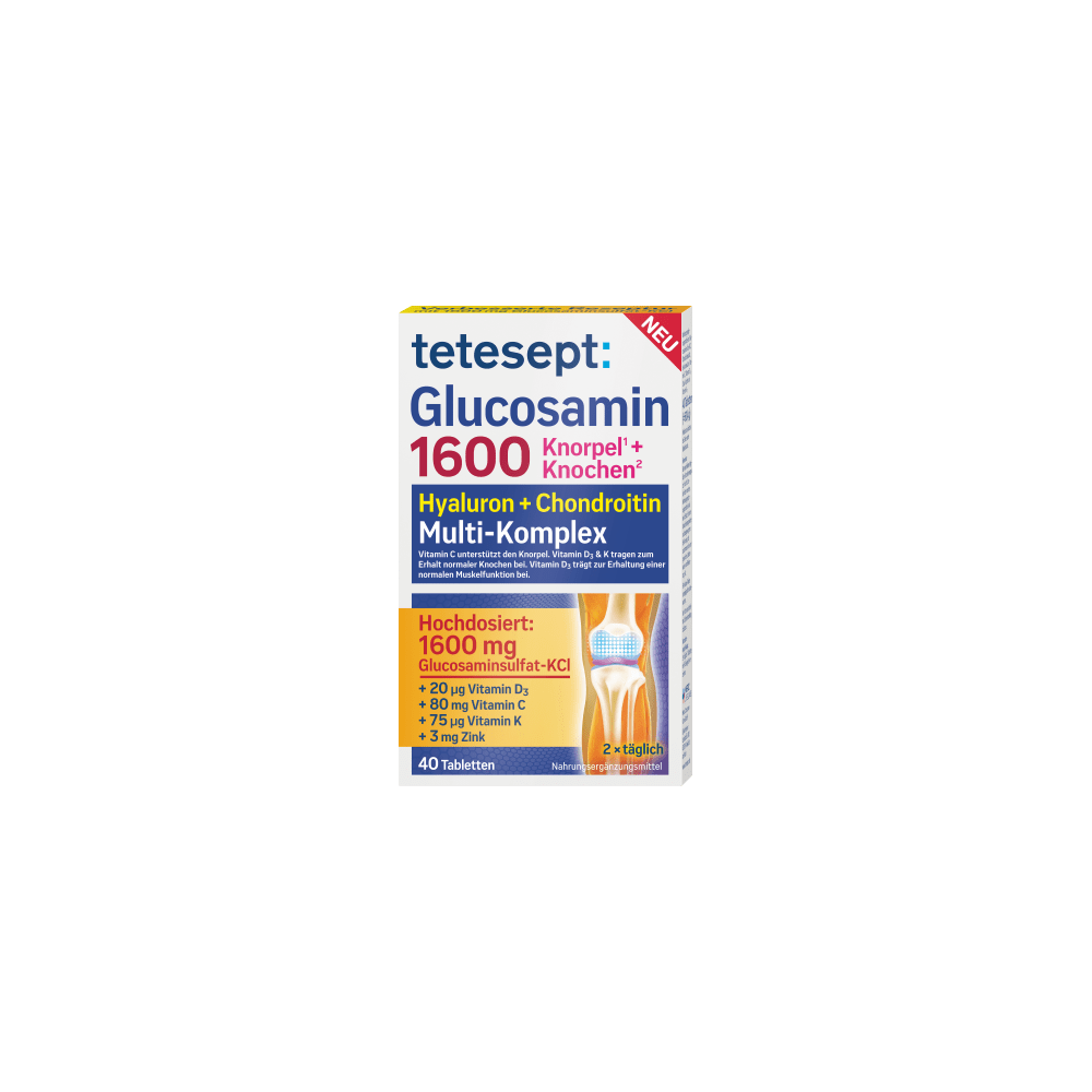 tetesept Glucosamine 1600 40 tablets 50.4 g