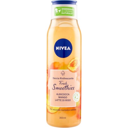 Nivea Fresh Smoothies Aprikose und Mango Duschcreme 300 ml / 10 fl oz
