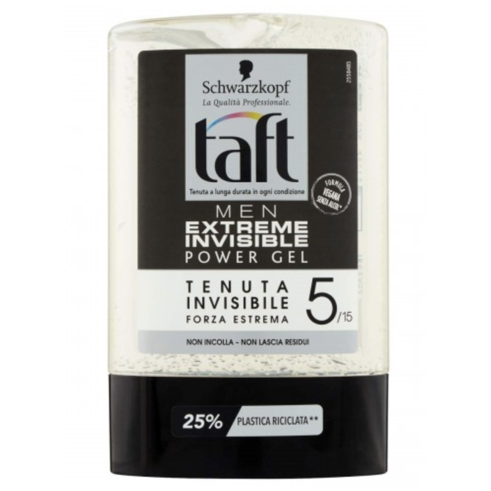 Schwarzkopf Taft Men Extreme Invisible Power Gel 300 ml / 10 fl oz