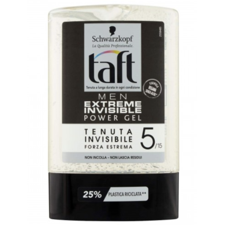 Schwarzkopf Taft Men Extreme Invisible Power Gel 300 ml / 10 fl oz