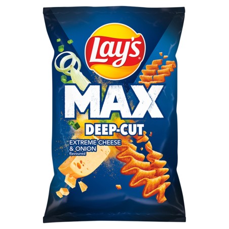 Lay's Max Deep-Cut Extreme Cheese & Onion 120 g