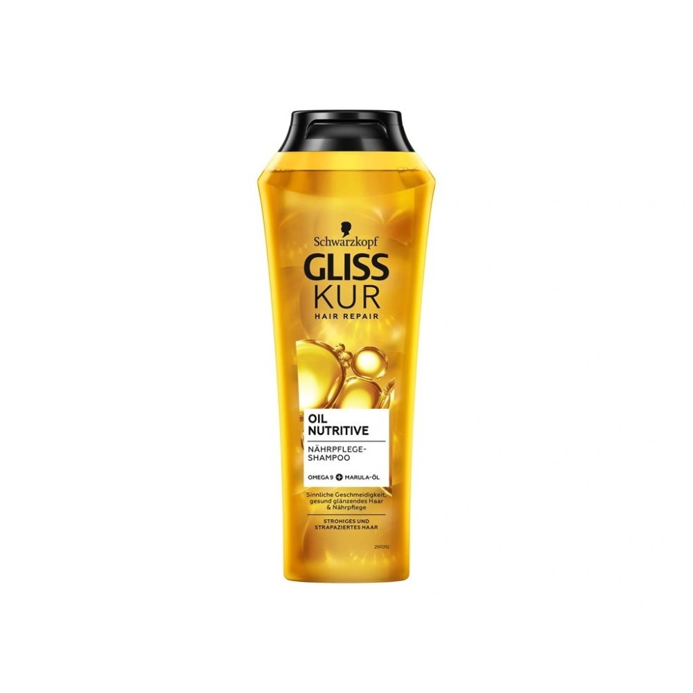 Schwarzkopf Gliss Kur Öl-Nährstoff-Shampoo 250 ml / 8,3 fl oz