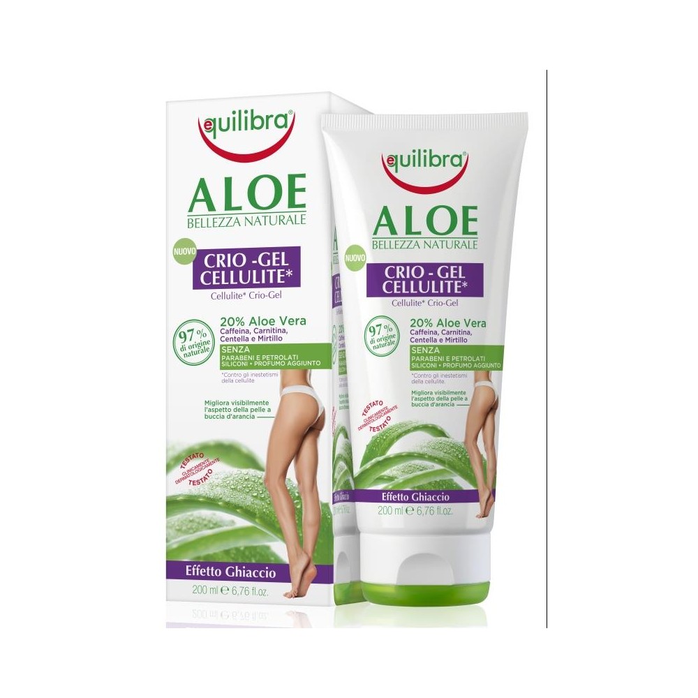 Equilibra Aloe Cellulite Crio-Gel 200 ml / 6.76 fl oz