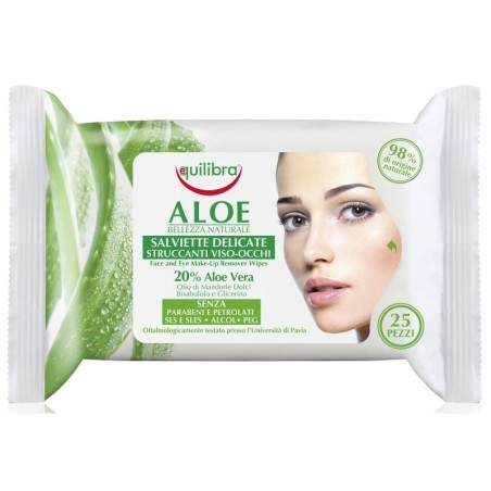 Equilibra Abschminktücher Balance Aloe 25 Stk.
