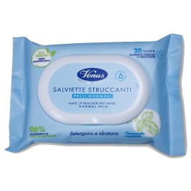 Venus wipes make-up remover for normal skin 20 pieces