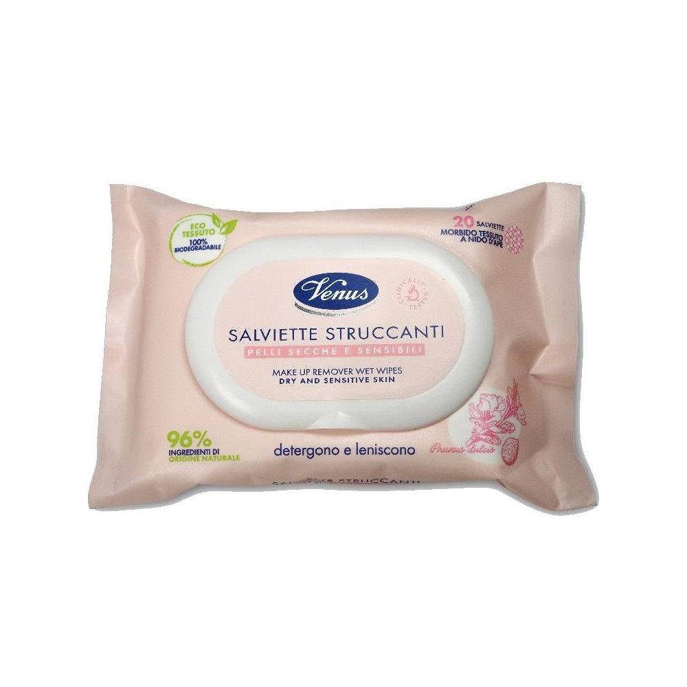 Venus Abschminktücher empfindliche Haut 20 Stück