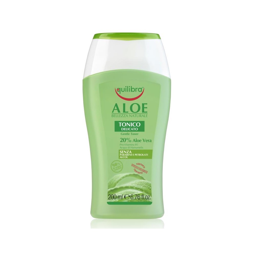 Equilibra Aloe Sanftes Gesichtswasser 200 ml / 6,76 fl oz